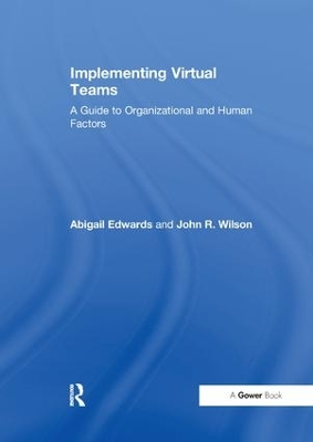 Implementing Virtual Teams book
