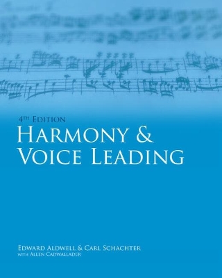 Workbook, Volume I for Aldwell/Cadwallader's Harmony and Voice Leading, 4th book