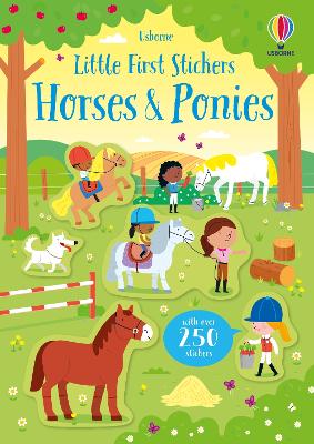 Little First Stickers Horses and Ponies book