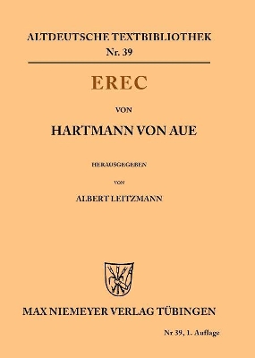 Erec by Hartmann Von Aue