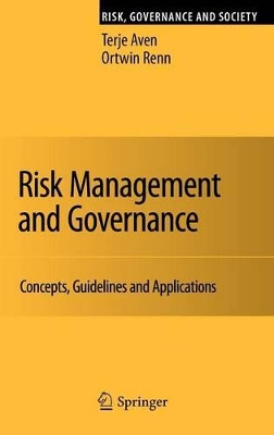 Risk Management and Governance by Terje Aven