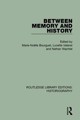 Between Memory and History book