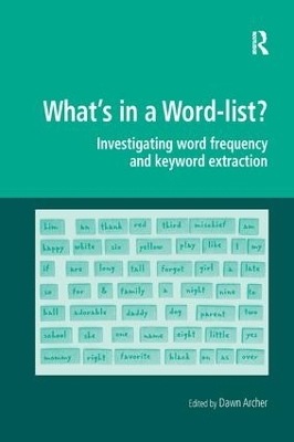 What's in a Word-List? book