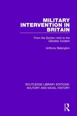 Military Intervention in Britain book