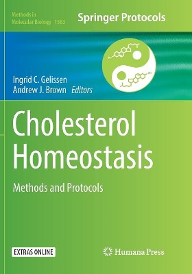 Cholesterol Homeostasis: Methods and Protocols book