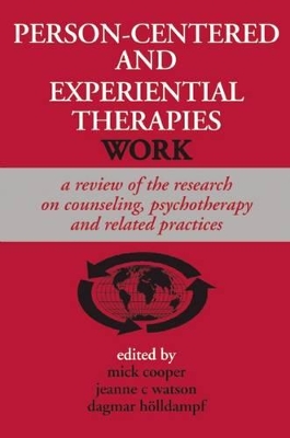 Person-centered and Experiential Therapies Work book