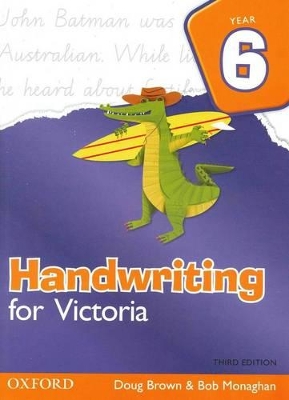 Handwriting for Victoria Year 6 book