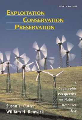 Exploitation Conservation Preservation book