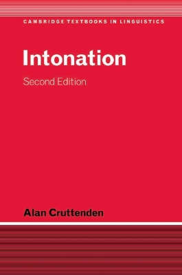 Intonation by Alan Cruttenden
