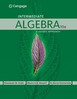 Student Workbook for Karr/Massey/Gustafson's Intermediate Algebra, 10th book