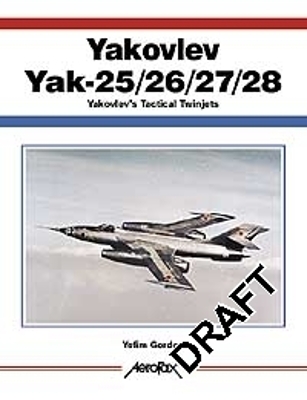 Yakovlev Yak-25/26/27/28 book