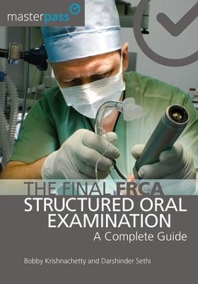 Final FRCA Structured Oral Examination book