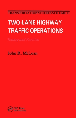 Two-lane Highway Traffic Operations book