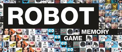 Robot memory game book