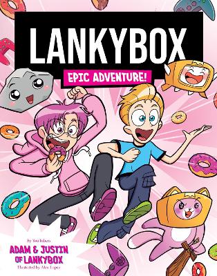 Lankybox Epic Adventure book