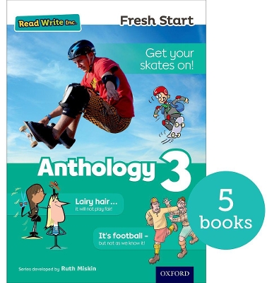 Read Write Inc. Fresh Start: Anthology 3 - Pack of 5 by Ruth Miskin