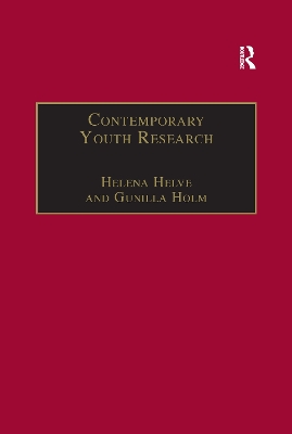 Contemporary Youth Research: Local Expressions and Global Connections book