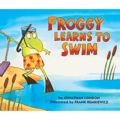 Froggy Learns to Swim book
