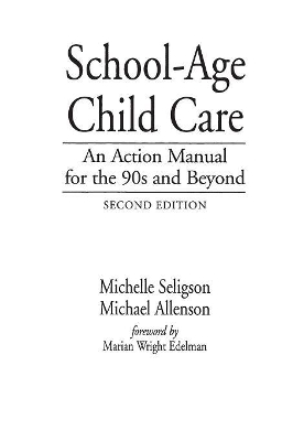 School-Age Child Care book