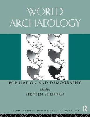 Population and Demography by Stephen Shennan
