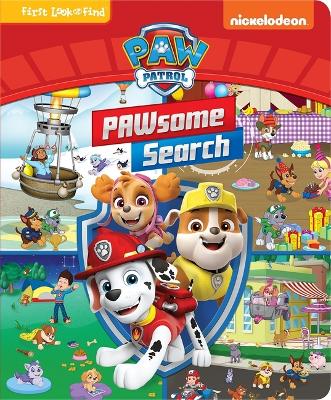 Paw Patrol Pawsome Search First Look & Find Midi book