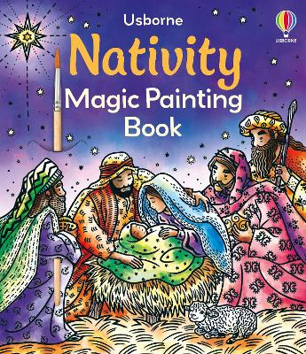 Nativity Magic Painting Book book