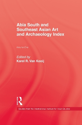 ABIA South and Southeast Asian Art and Archaeology Index book