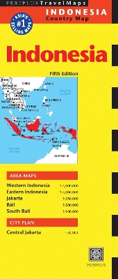 Indonesia Travel Map Fifth Edition book