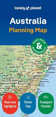 Lonely Planet Australia Planning Map by Lonely Planet