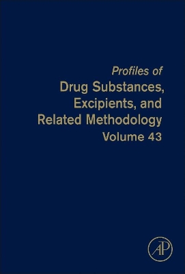 Profiles of Drug Substances, Excipients, and Related Methodology by Harry G. Brittain