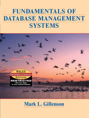 Fundamentals of Database Management Systems by Mark L. Gillenson