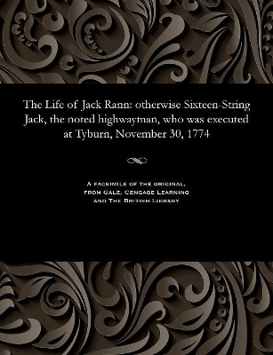 Life of Jack Rann book