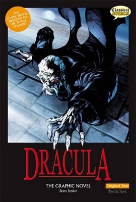 Dracula The Graphic Novel Original Text book