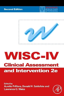 WISC-IV Clinical Assessment and Intervention book