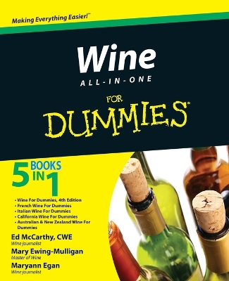 Wine All-In-One for Dummies book