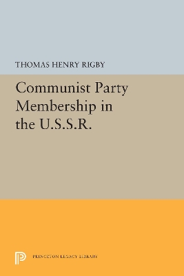 Communist Party Membership in the U.S.S.R. book