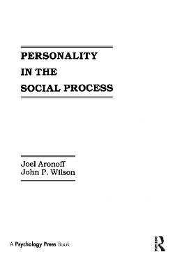 Personality in Social Processes by J. Aronoff