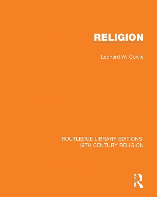 Religion by Leonard W. Cowie