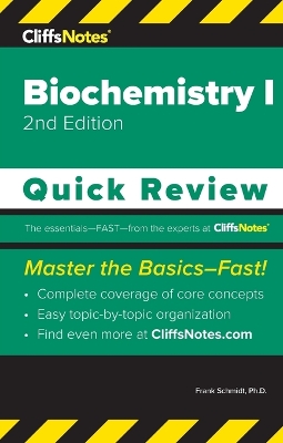 CliffsNotes Biochemistry I: Quick Review book