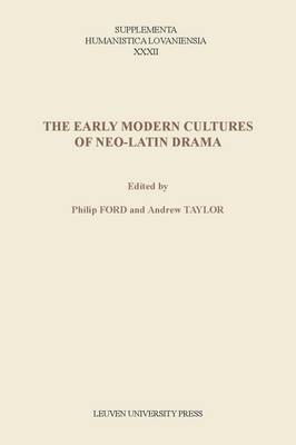 Early Modern Cultures of Neo-Latin Drama book