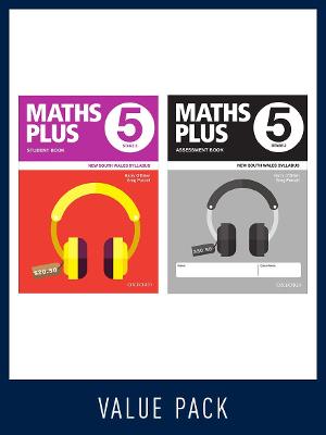 Maths Plus NSW Syllabus Student and Assessment Book 5 Value Pack, 2020 book
