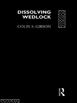 Dissolving Wedlock book