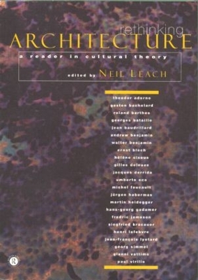 Rethinking Architecture book