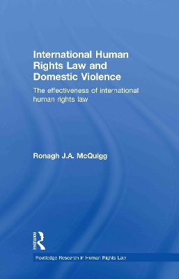 International Human Rights Law and Domestic Violence book