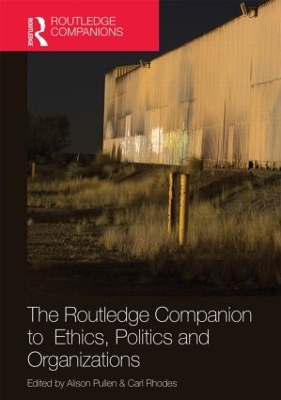 Routledge Companion to Ethics, Politics and Organizations book