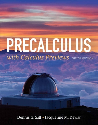 Precalculus With Calculus Previews book