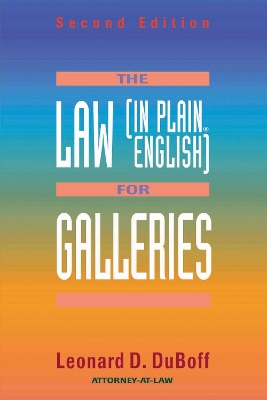 Law (in Plain English) for Galleries book