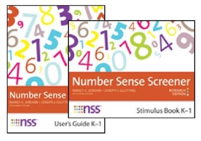 Number Sense Screener (NSS) K-1, Research Edition by Nancy C. Jordan