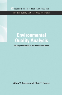 Environmental Quality Analysis book