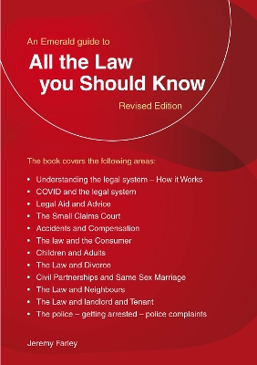 An Emerald Guide To All The Law You Should Know: Revised Edition 2022 book